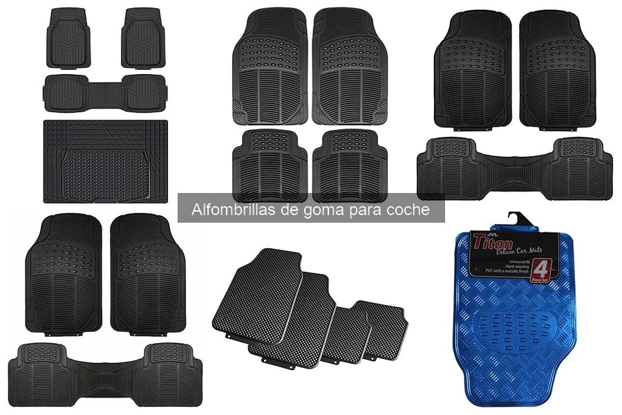 Precio alfombrillas de goma para coche: guía de costos