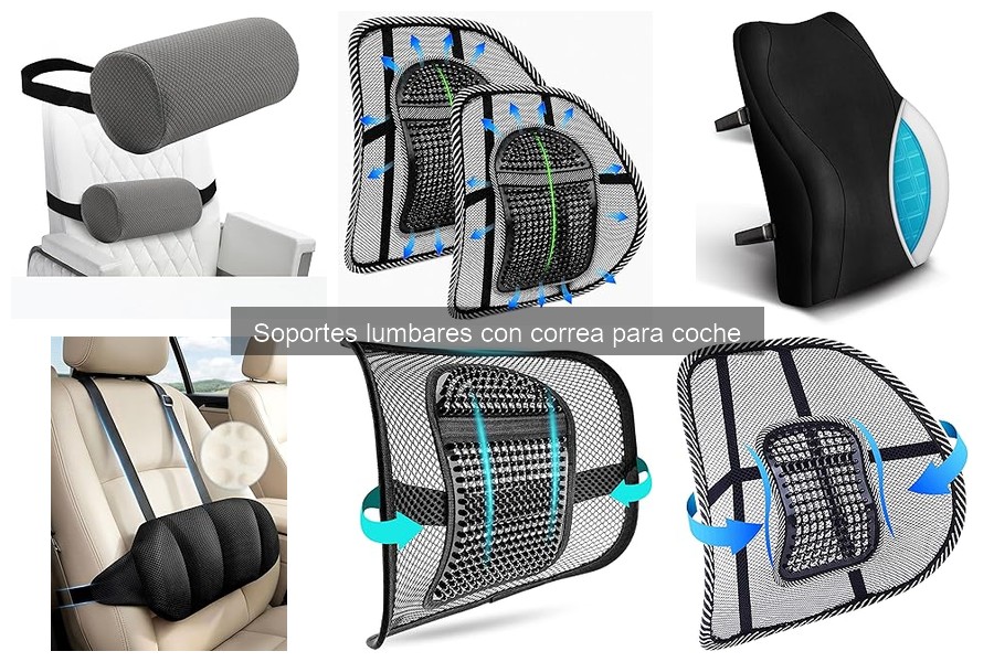 Precio promedio de soportes lumbares para coche