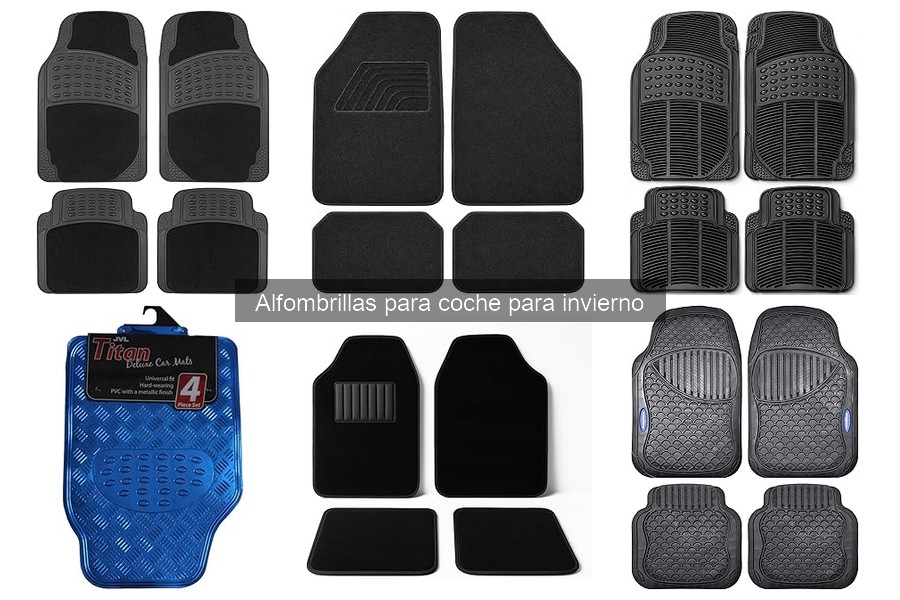 Precios de alfombrillas de invierno para coche y dónde comprarlas