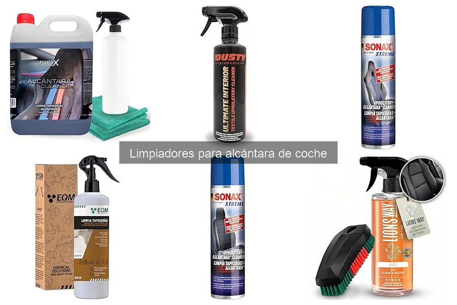 ** Precios de limpiadores de alcántara y dónde comprarlos
