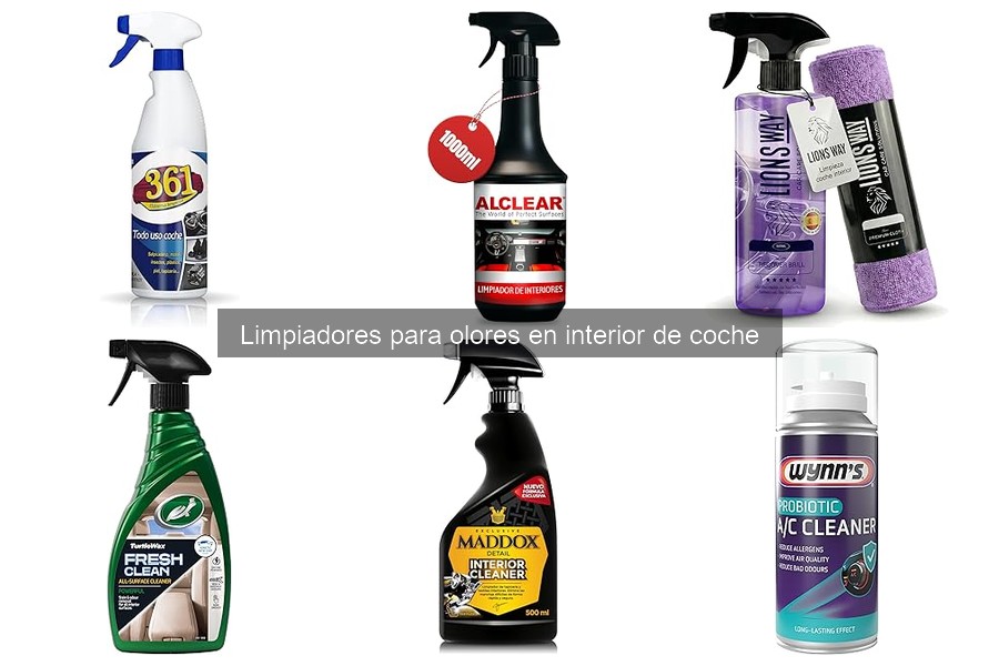 Precios de limpiadores de olores para coche: ¿Cuánto cuestan?