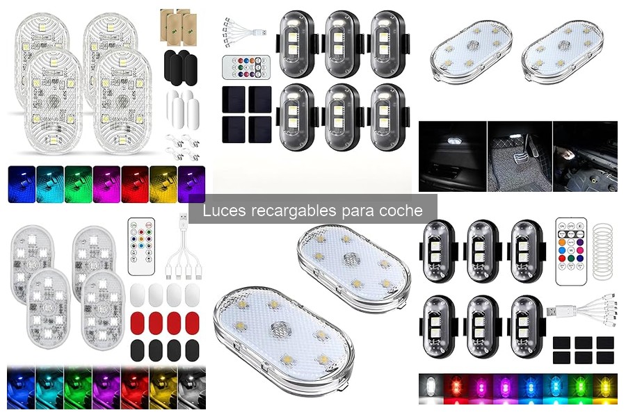 Precios de luces recargables para coche: guía de ofertas