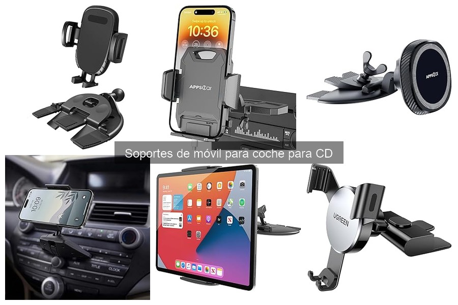 Precios Promedio Soportes de Móvil para Coche por Ranura CD
