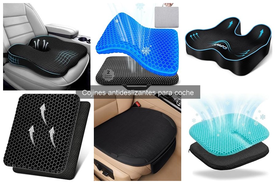 Precios y dónde comprar cojines antideslizantes para coche