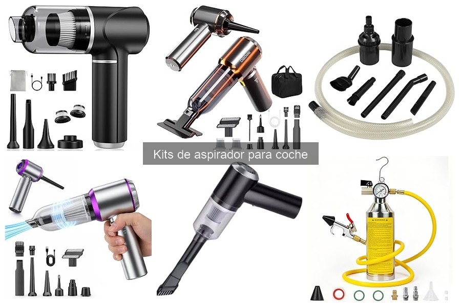Preguntas frecuentes sobre kits de aspirador para coche