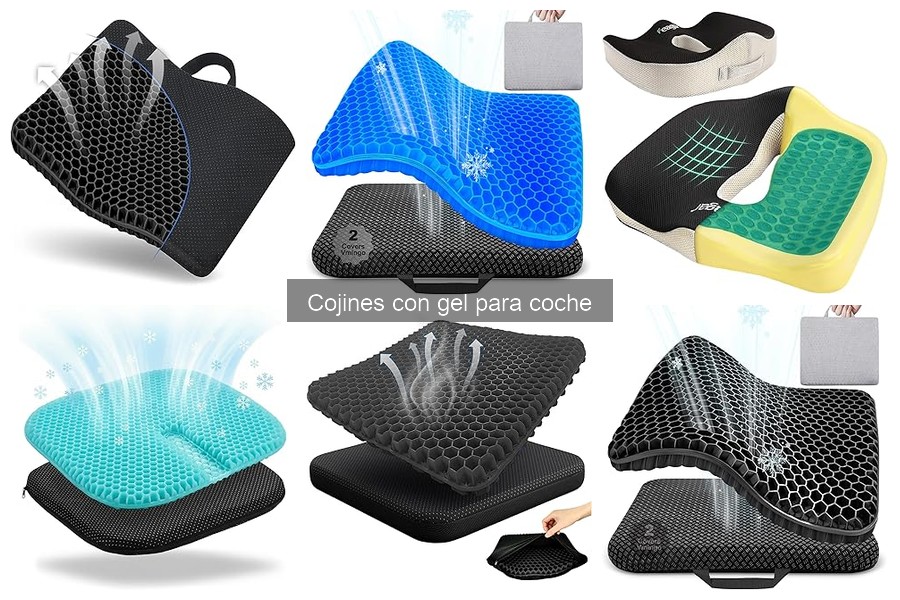 Problemas comunes al usar cojines con gel para coche