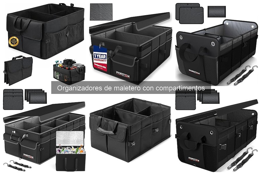 Problemas comunes al usar organizadores de maletero