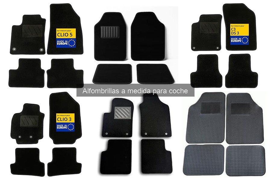 Problemas Comunes con Alfombrillas a Medida para Coche