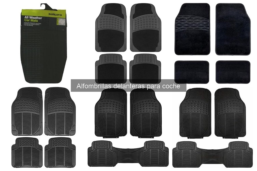 Problemas comunes con alfombrillas delanteras para coche