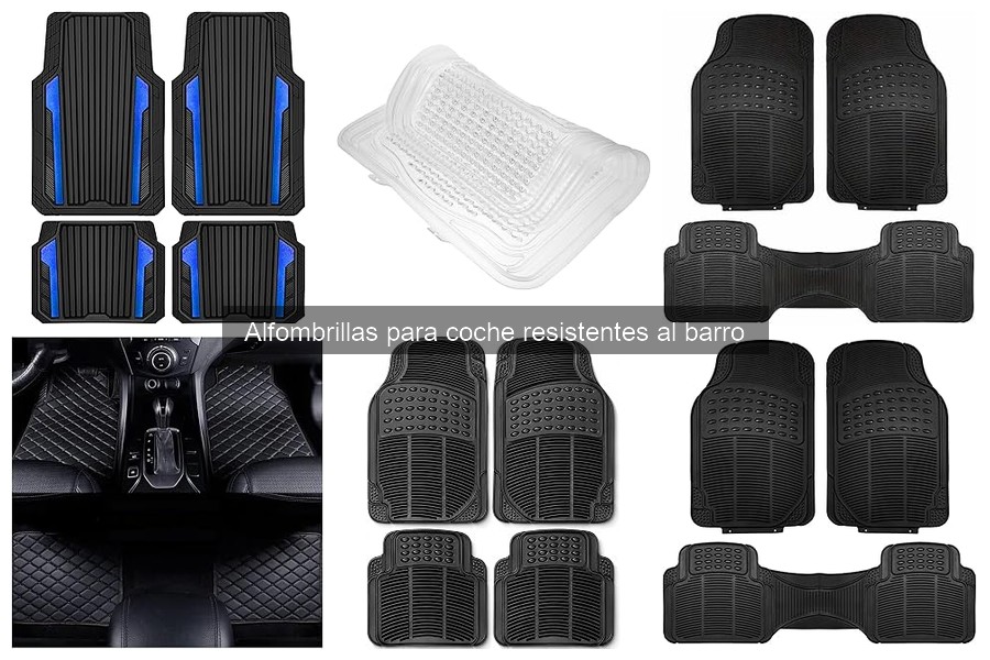 Problemas comunes con alfombrillas para coche resistentes al barro