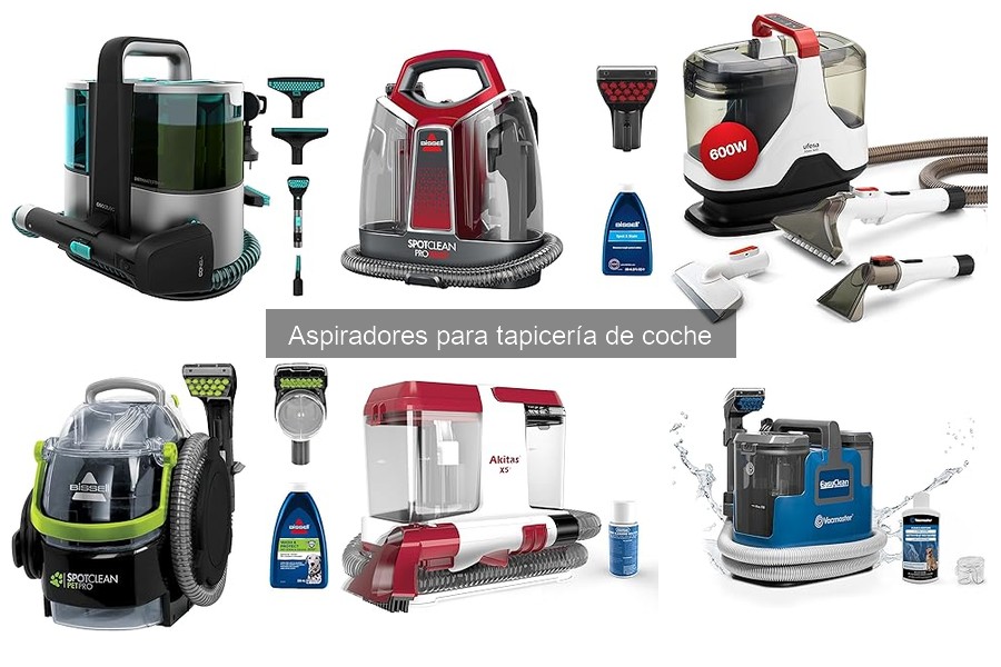 Problemas Comunes con Aspiradores de Tapicería para Coche
