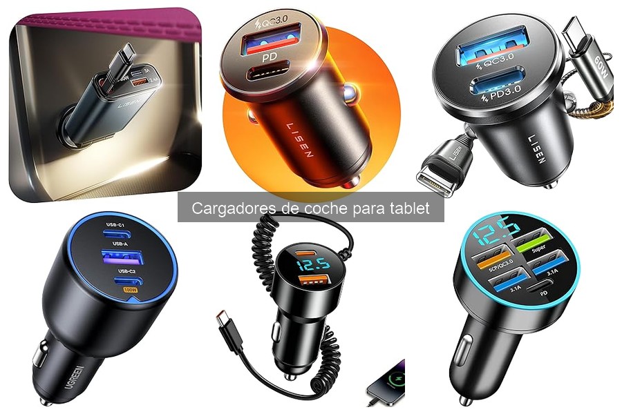 Problemas comunes con cargadores de coche para tablet y soluciones