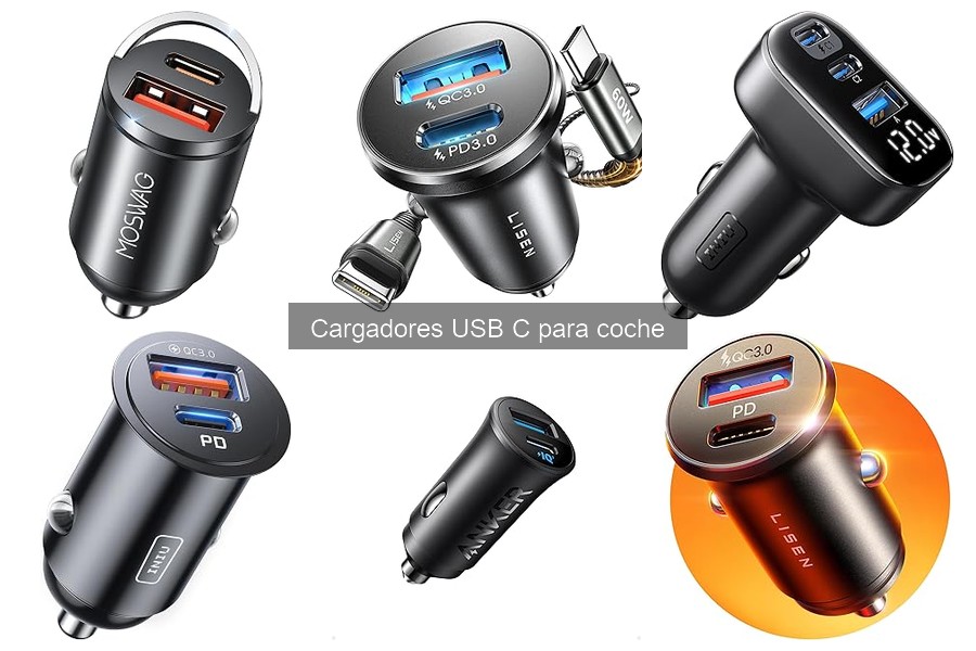 Problemas comunes con cargadores USB C para coche y soluciones
