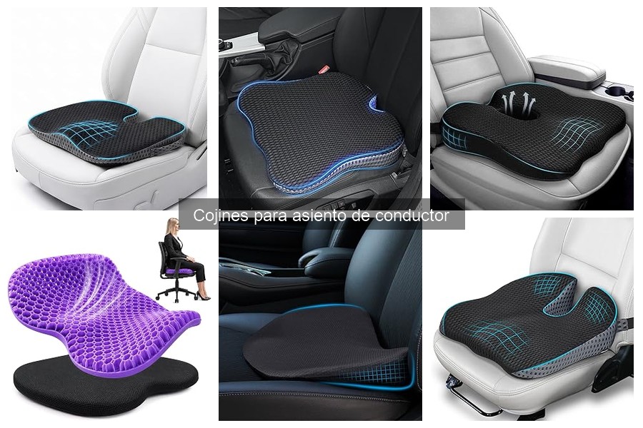 Problemas comunes con cojines para asiento de conductor