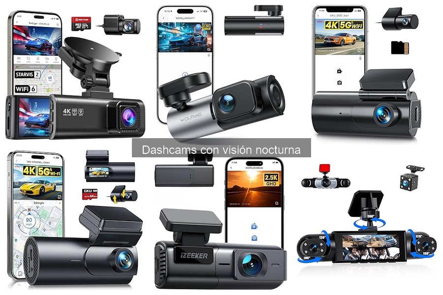 Problemas comunes con dashcams nocturnas y sus soluciones