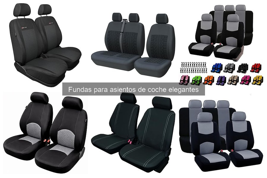 Problemas comunes con fundas para asientos de coche