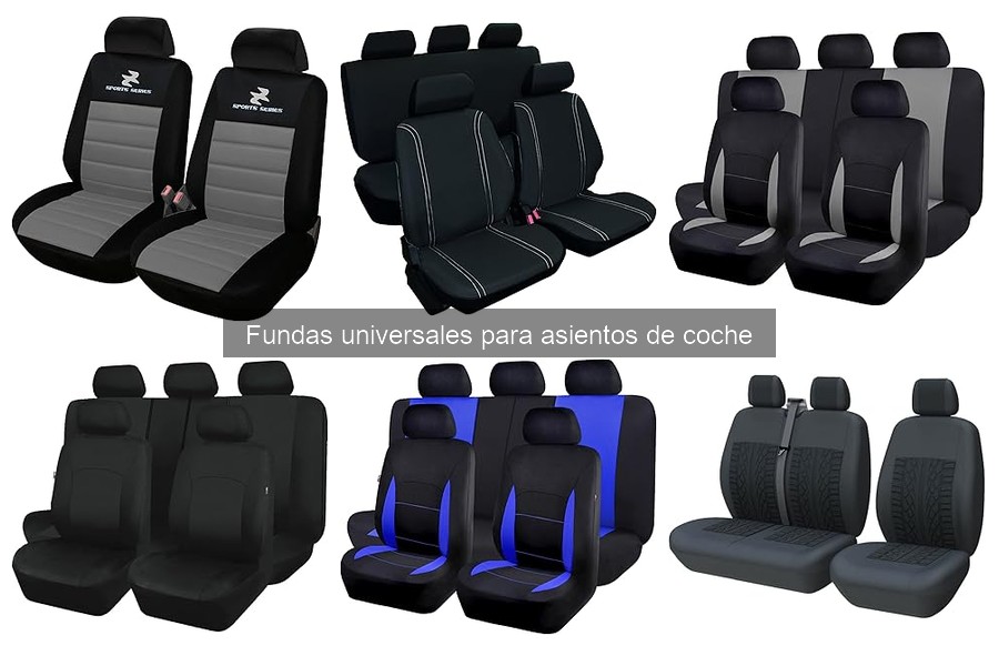 Problemas comunes con fundas universales para asientos de coche