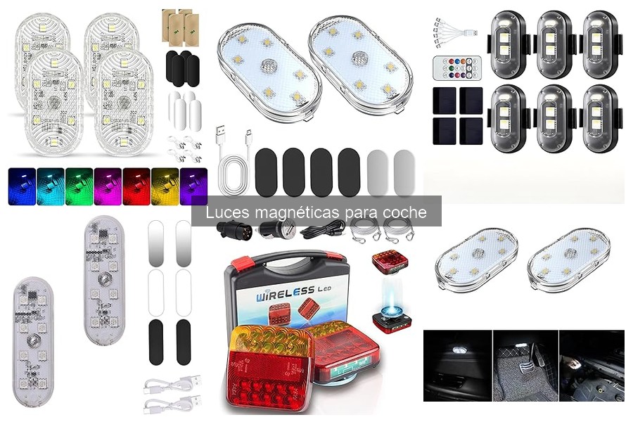** Problemas Comunes con Luces Magnéticas para Coche y Soluciones