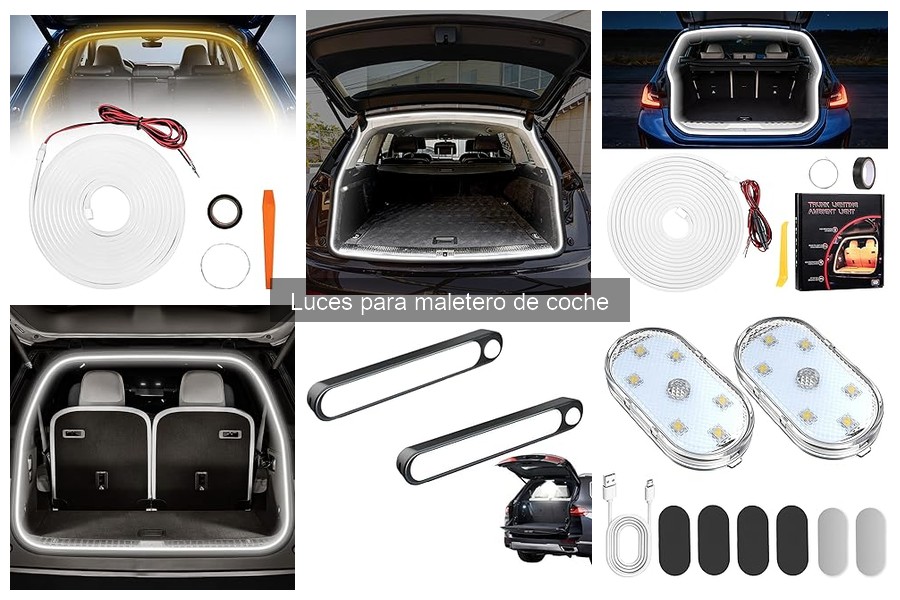 Problemas comunes con luces para maletero de coche