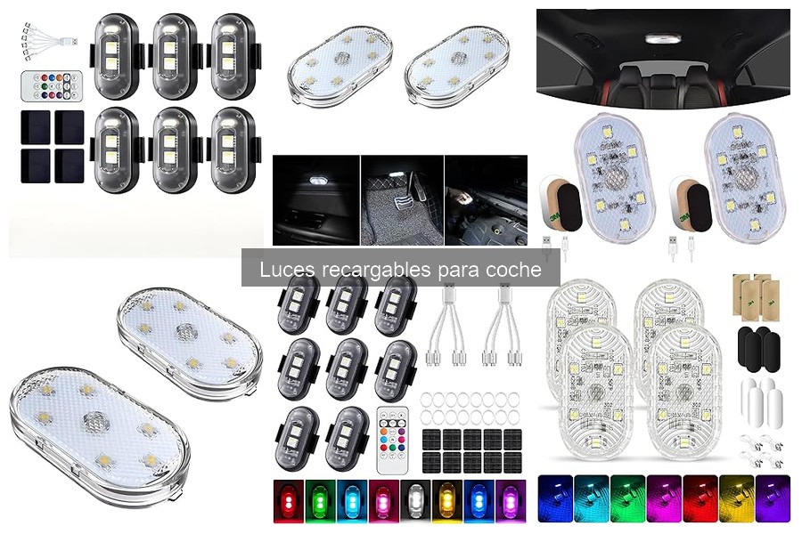 Problemas comunes con luces recargables para coche