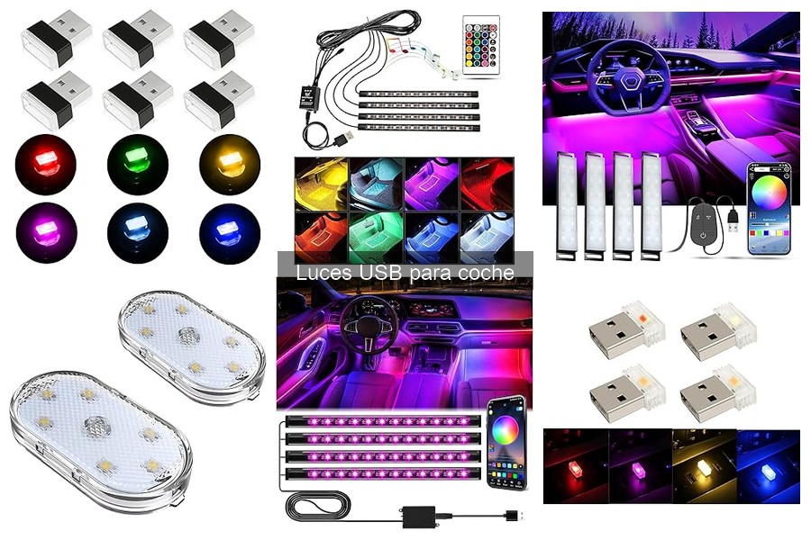 Problemas comunes con luces USB para coche y soluciones