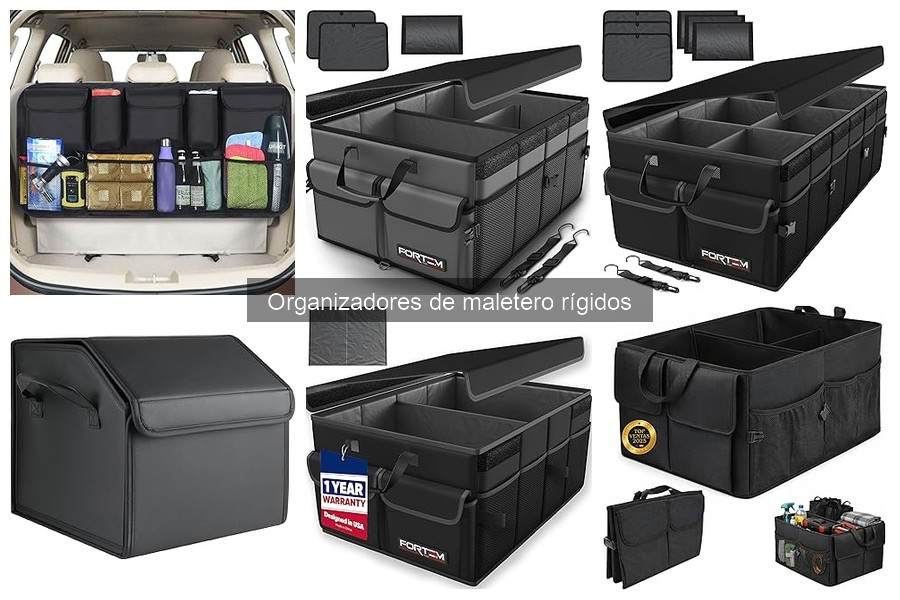 Problemas comunes con organizadores de maletero rígidos