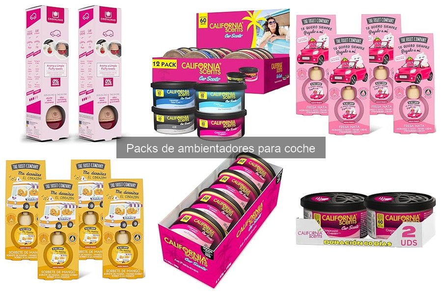 Problemas Comunes con Packs de Ambientadores para Coche