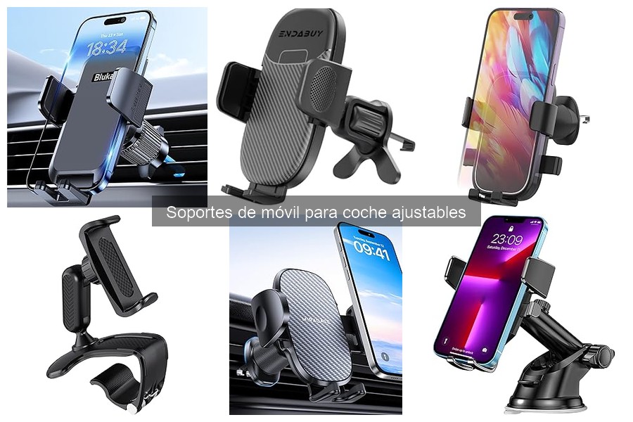 Problemas Comunes con Soportes de Móvil Ajustables para Coche