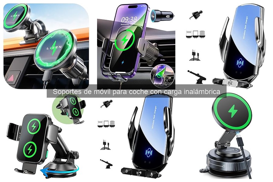 Problemas comunes con soportes de móvil inalámbricos para coche