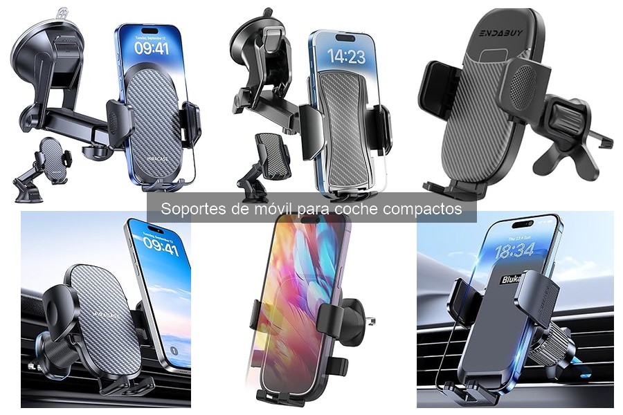 Problemas comunes con soportes de móvil para coche compacto