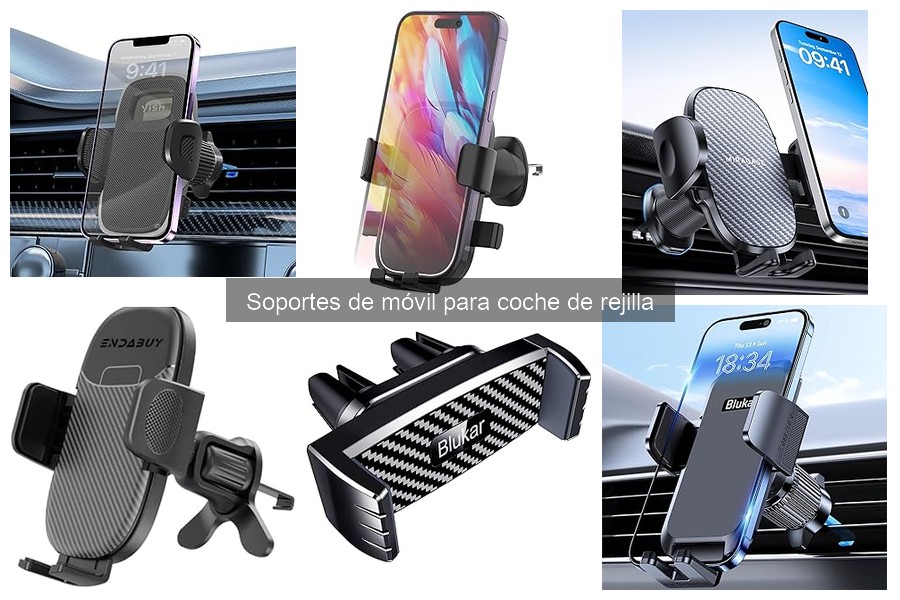 Problemas Comunes con Soportes de Móvil para Coche de Rejilla