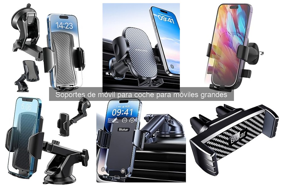 Problemas comunes y soluciones para soportes de móvil grandes