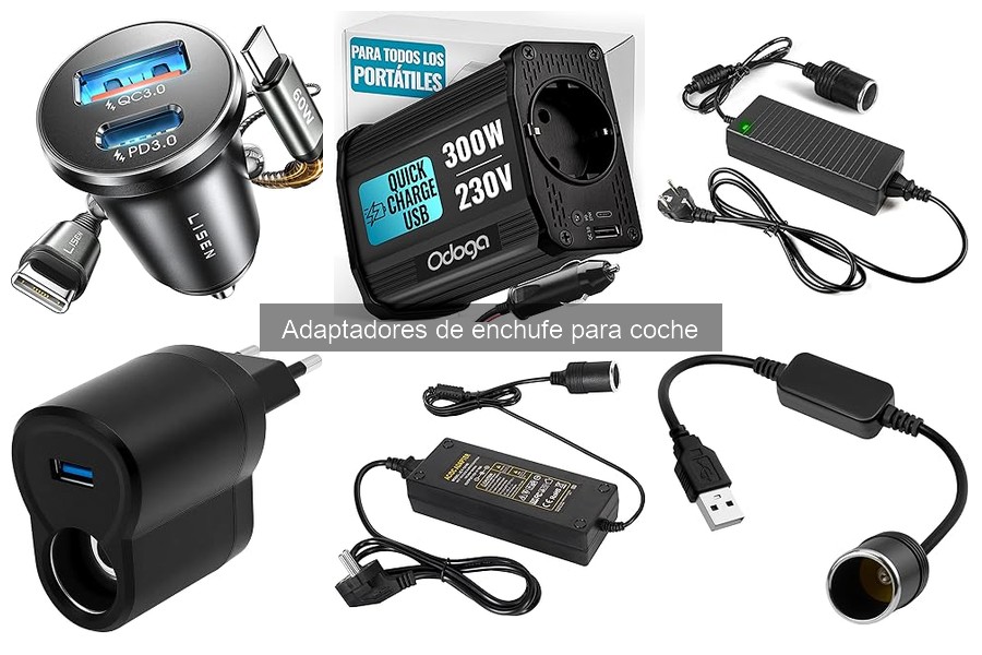 ¿Qué es un adaptador de enchufe para coche? Descubre sus funciones