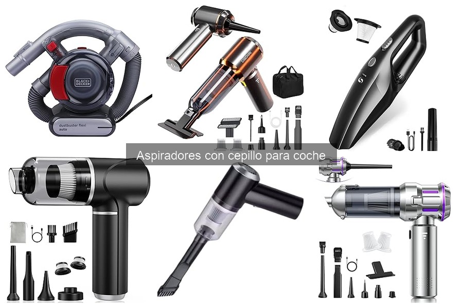 ¿Qué es un aspirador con cepillo para coche? Características y Usos