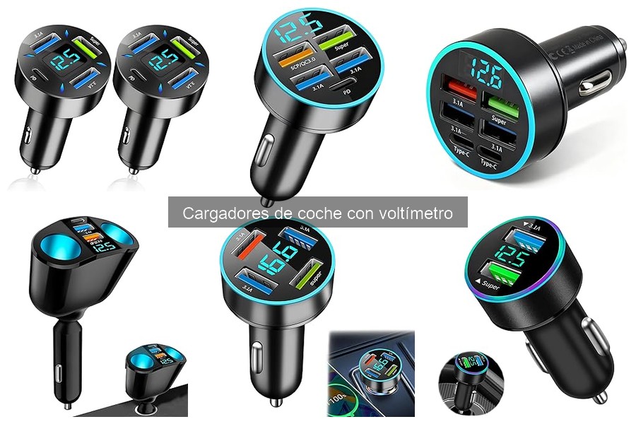 ¿Qué es un cargador de coche con voltímetro? Guía rápida