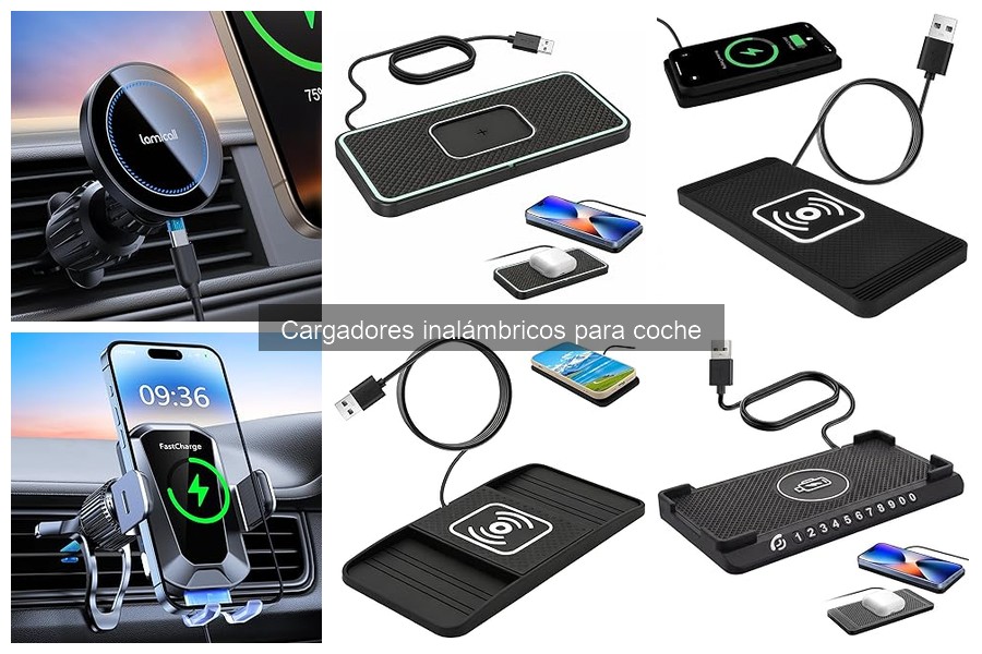 ¿Qué es un cargador inalámbrico para coche? Beneficios y más