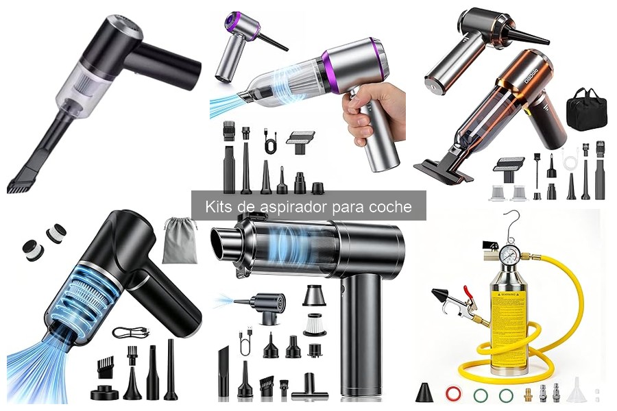 ¿Qué es un kit de aspirador para coche? Descubre sus componentes