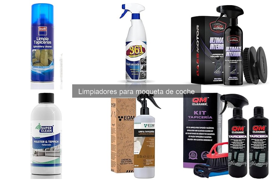 ¿Qué es un limpiador de moqueta para coche? Descúbrelo aquí