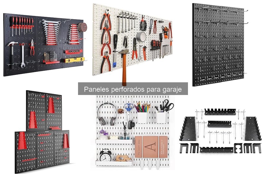 ¿Qué es un panel perforado para garaje? Descúbrelo aquí