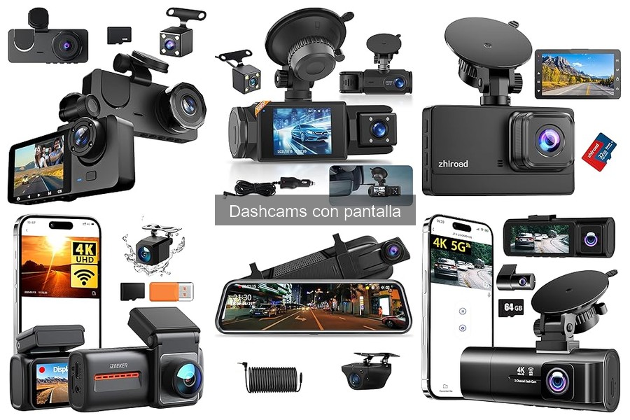 ¿Qué es una dashcam con pantalla? Ventajas y funciones