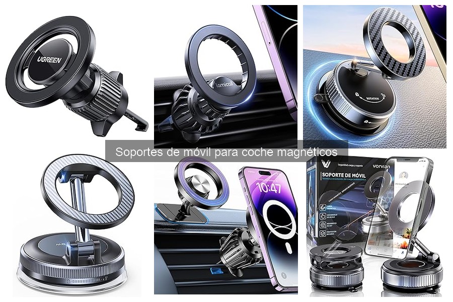 ¿Qué hacer si mi soporte magnético para coche no agarra bien?