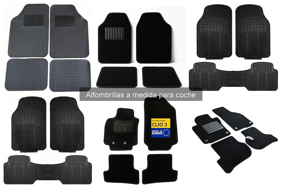 ¿Qué son las alfombrillas a medida para coche?