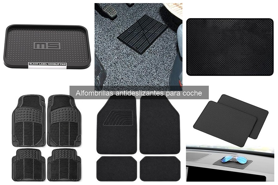 ¿Qué son las alfombrillas antideslizantes para coche?