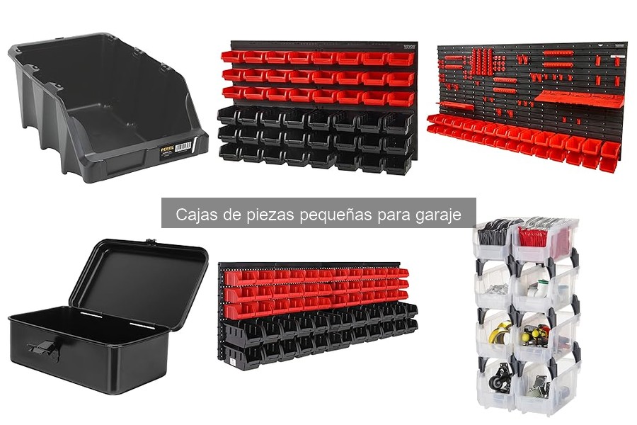 ¿Qué son las cajas de piezas pequeñas para garaje?