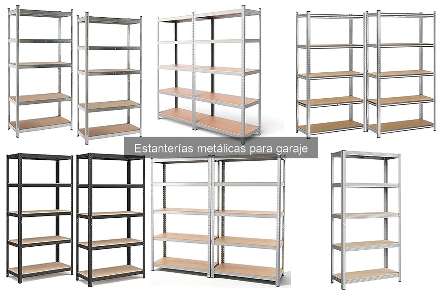 ¿Qué son las estanterías metálicas para garaje? Definición y Más