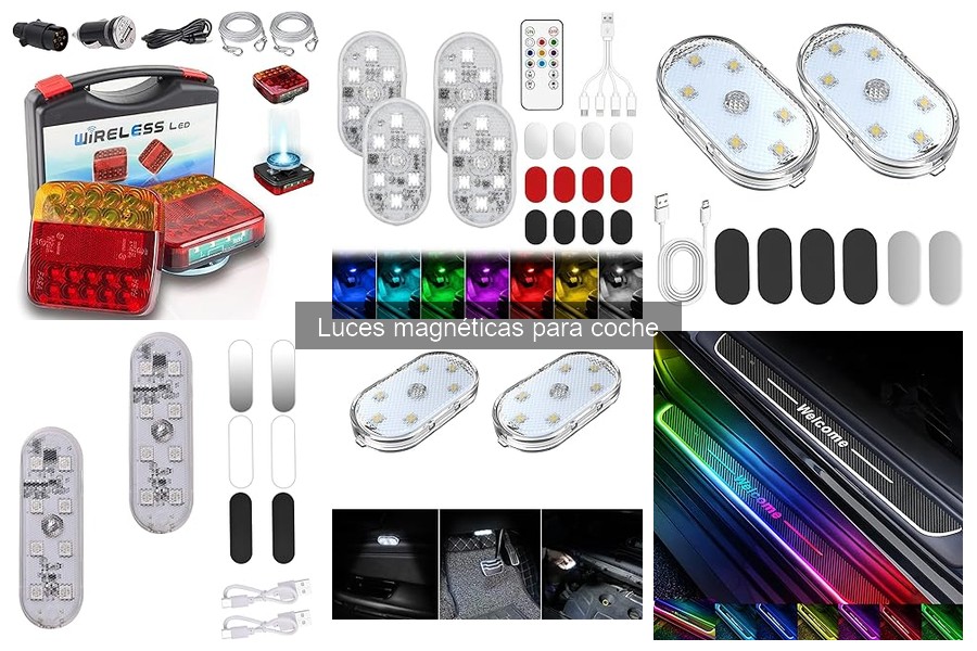 ¿Qué Son las Luces Magnéticas para Coche? Características y Usos