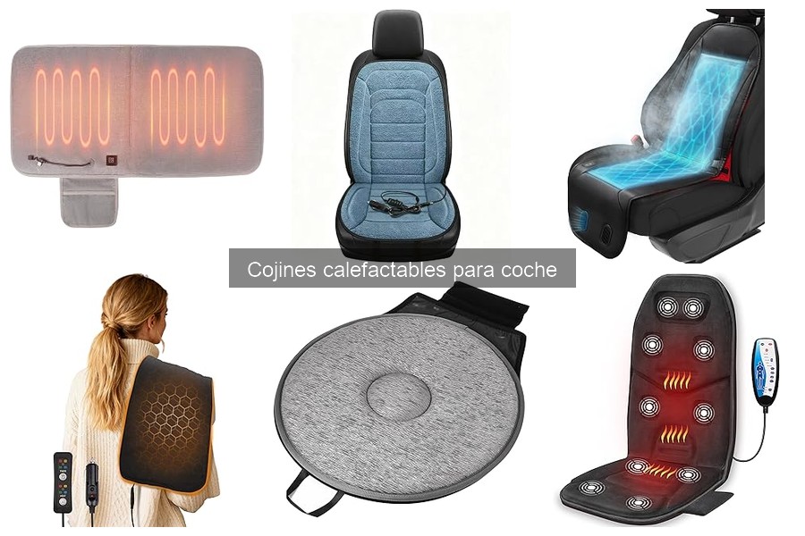 ¿Qué son los cojines calefactables para coche?