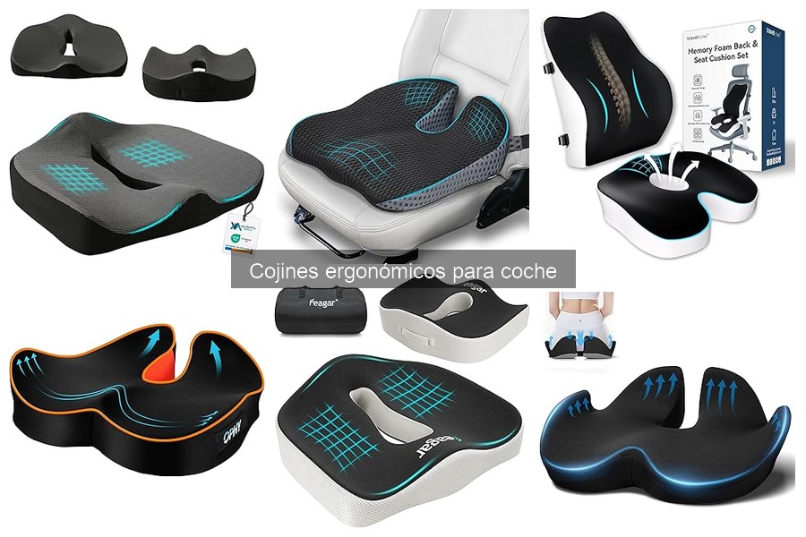 ¿Qué son los cojines ergonómicos para coche? Guía práctica