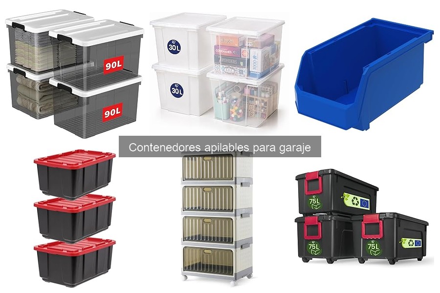 Qué son los contenedores apilables para garaje y sus beneficios