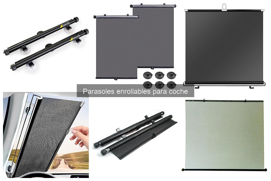 ¿Qué son los parasoles enrollables para coche? Definición y consejos